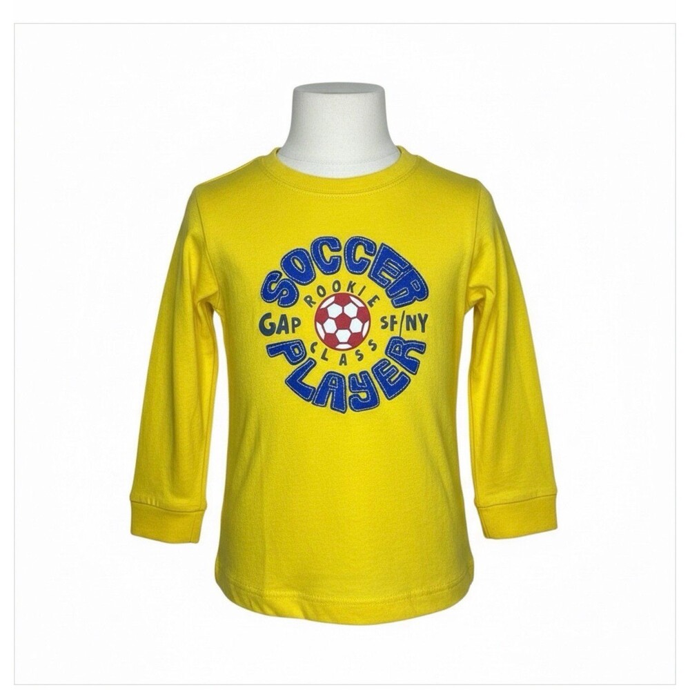 GAP KIDS Long Sleeve Soccer Shirt Size 2T‎